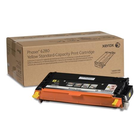 Product image for Xerox 106R01390 Yellow Original  Laser Toner Cartridge - Small