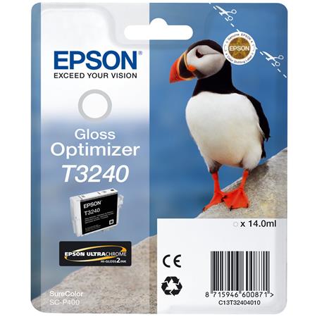 Product image for Epson T3240 (T324040) Gloss Optimiser Original Ink Cartridge (Puffin) - Small