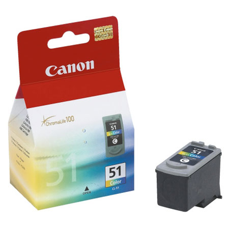 Product image for Canon CL-51 Colour High Capacity Original Cartridge - Small