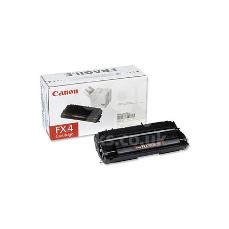 Product image for Canon FX4 Black Original Laser Toner Cartridge - Small