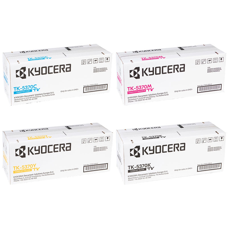 Product image for Kyocera TK-5370 Full Set Original Laser Toner Cartridges - Small