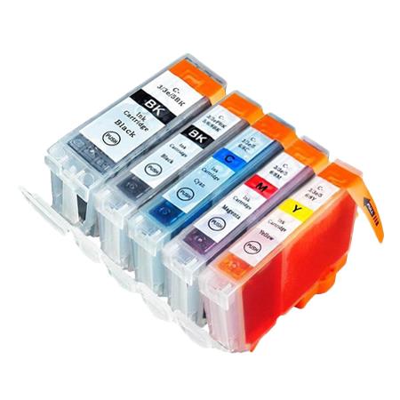 Product image for 999inks Compatible Multipack Canon BCI-3eK And BCI-6K/C/M/Y 1 Full Set Inkjet Printer Cartridges - Small
