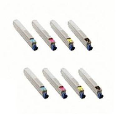 Product image for 999inks Compatible Multipack OKI 42918913/16 2 Full Sets Laser Toner Cartridges - Small