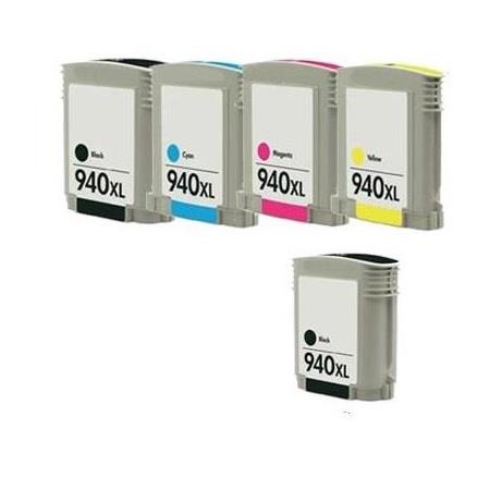 Product image for 999inks Compatible Multipack HP 940XL 1 Full Set Inkjet Printer Cartridges - Small
