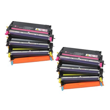 Product image for 999inks Compatible Multipack Xerox 113R00723-26 2 Full Sets Laser Toner Cartridges - Small