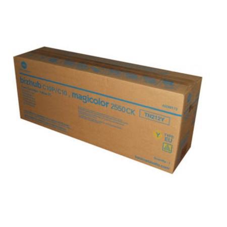 Product image for Konica Minolta A00W172 (TN212Y) Original Yellow Toner Cartridge - Small