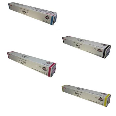 Product image for Canon C-EXV31 Full Set Original Laser Toner Cartridges - Small