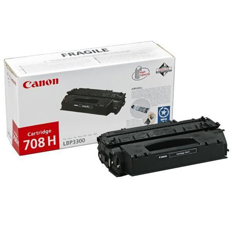 Product image for Canon 708 Black Original High Capacity Laser Toner Cartridge - Small