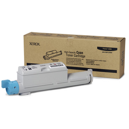 Product image for Xerox 106R01218 Original Cyan High Capacity Toner Cartridge - Small