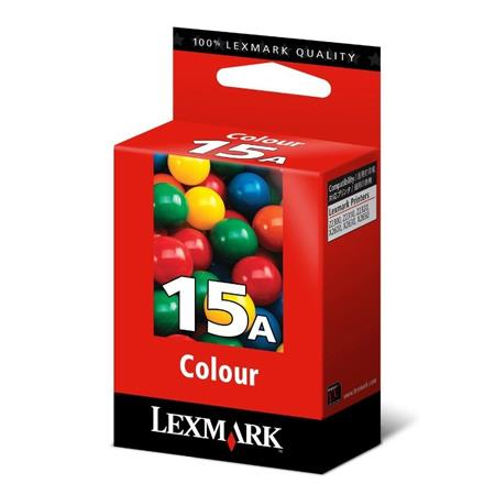 Product image for Lexmark No.15A Colour Original  Ink Cartridge - Small
