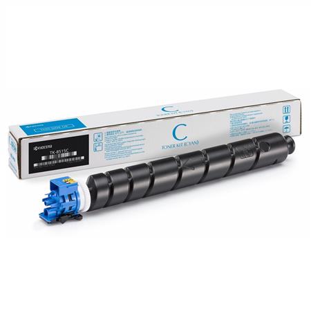 Product image for Kyocera TK-8515C Cyan Original Toner Cartridge - Small