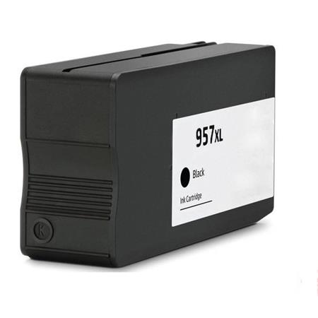 Product image for 999inks Compatible Black HP 957XL Inkjet Printer Cartridge - Small