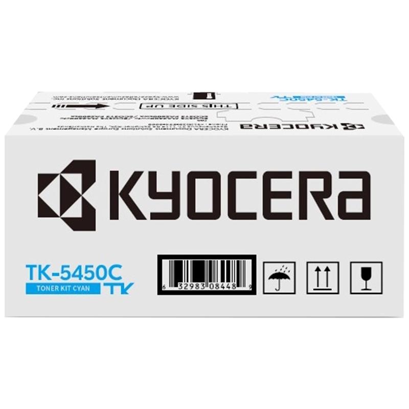 Product image for Kyocera TK-5450C (1T0C0DCNL0) Cyan Original Toner Cartridge - Small