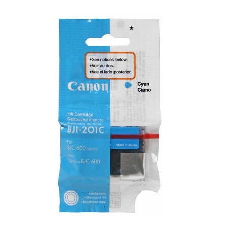 Product image for Canon BJI-201C Cyan Original Cartridge - Small