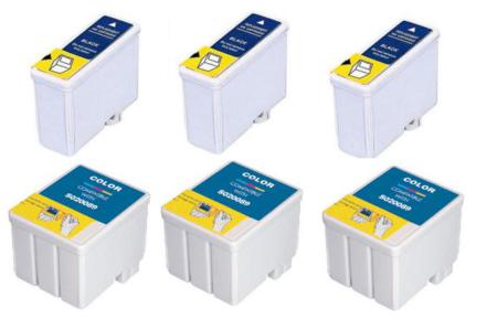 Product image for 999inks Compatible Multipack Epson S189/S191 3 Full Sets Inkjet Printer Cartridges - Small