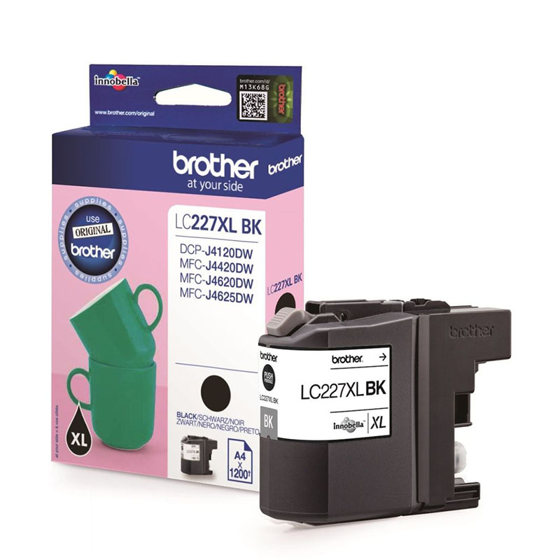 Product image for Brother LC227XLBK Black Original High Capacity Ink Cartridge - Small