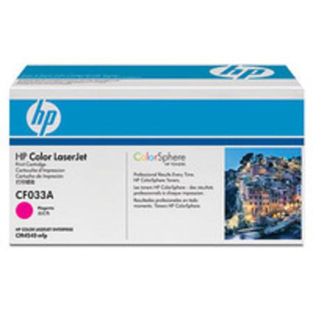 Product image for HP 646A Magenta Original Laserjet Toner Cartridge (CF033A) - Small