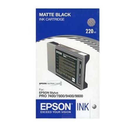 Product image for Epson T5668 Matte Black Original Standard Capacity Ink Cartridge (T566800) - Small