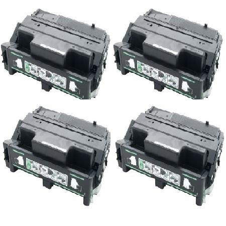 Product image for 999inks Compatible Quad Pack Ricoh 400943 Black Laser Toner Cartridges - Small