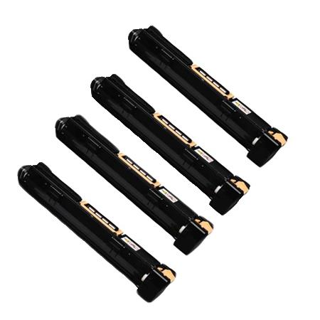 Product image for 999inks Compatible Quad Pack OKI 1221601 Black Laser Toner Cartridges - Small