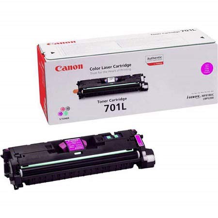 Product image for Canon 701 Magenta Original Low Capacity Laser Toner Cartridge - Small