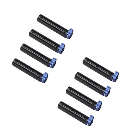 Product image for 999inks Compatible Eight Pack OKI 45807106 Black High Capacity Laser Toner Cartridges - Small