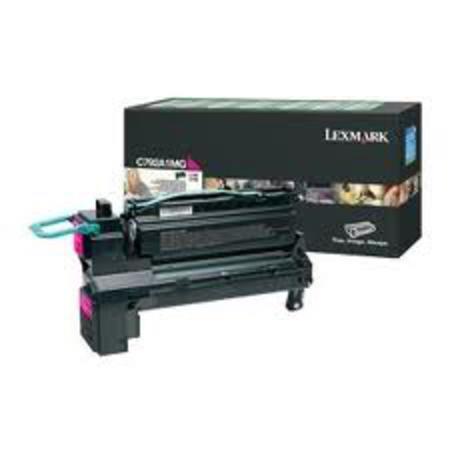 Product image for Lexmark C792A1MG Original Magenta Return Program Toner Cartridge - Small