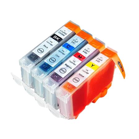 Product image for 999inks Compatible Multipack Canon BCI-6BK/C/M/Y 1 Full Set Inkjet Printer Cartridges - Small