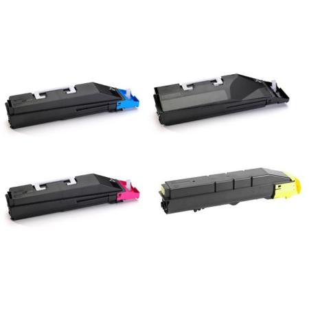 Product image for 999inks Compatible Multipack Kyocera TK-855K/C/M/Y 1 Full Set Laser Toner Cartridges - Small
