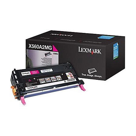 Product image for Lexmark X560A2MG Magenta Original Toner Cartridge - Small