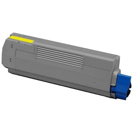 Product image for 999inks Compatible Yellow OKI 44844613 Laser Toner Cartridge - Small