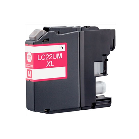 Product image for 999inks Compatible Brother LC22UM Magenta Inkjet Printer Cartridge - Small