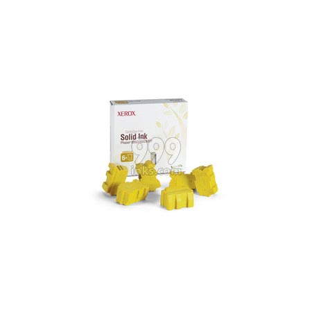 Product image for Xerox 108R00748 Yellow Original Ink Sticks (Pack Of 6) - Small