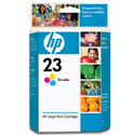 Product image for HP 23 Tri-Colour Original Inkjet Print Cartridge (C1823D) - Small
