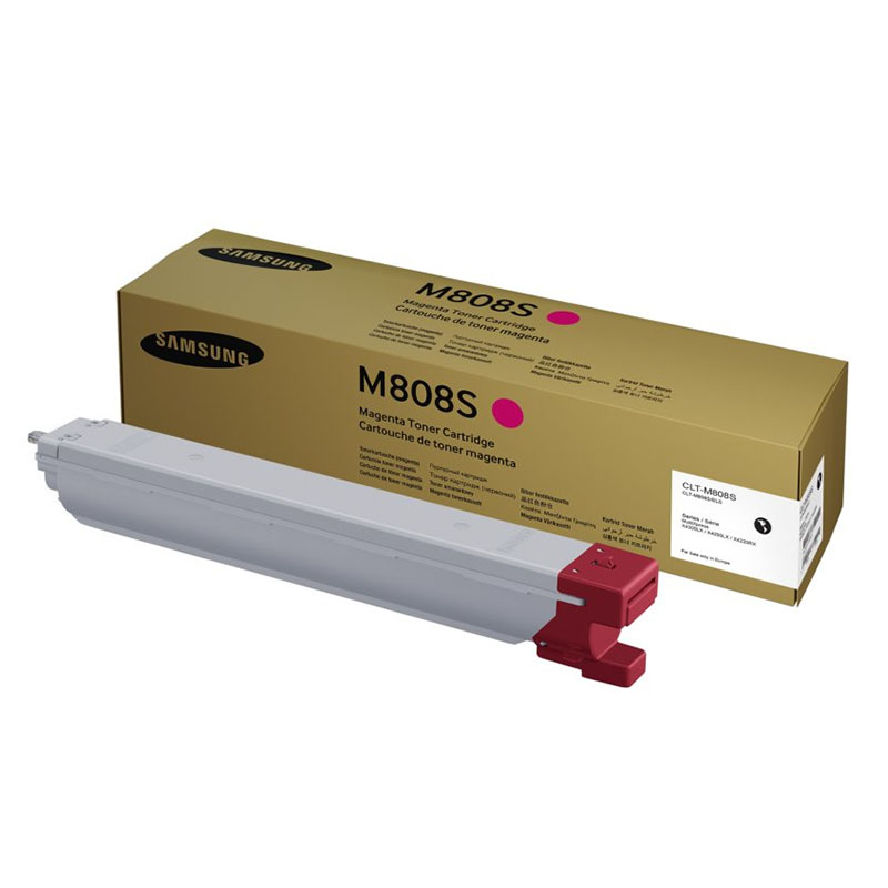 Product image for Samsung CLT-M808S Magenta Original Toner Cartridge - Small