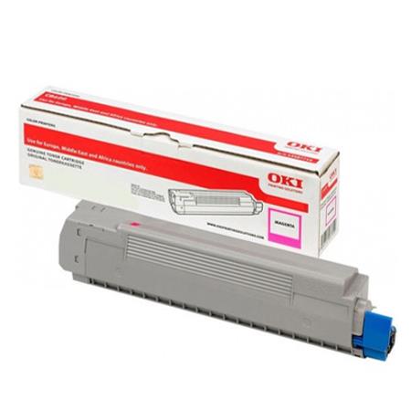 Product image for OKI 46508714 Magenta Original Standard Capacity Toner Cartridge - Small
