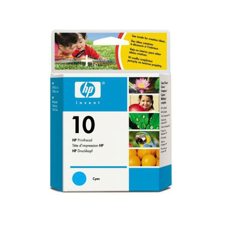 Product image for HP 10 Cyan Original Printhead (C4801A) - Small