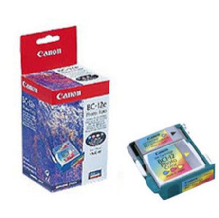 Product image for Canon BC-12e Photo PrintHead with 3 Pack Photo Original Ink Tanks - Small