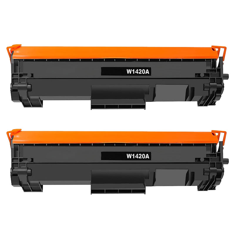 Product image for 999inks Compatible Twin Pack HP 142A Laser Toner Cartridges - Small