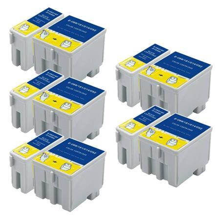 Product image for 999inks Compatible Multipack Epson S187/S191 5 Full Sets Inkjet Printer Cartridges - Small