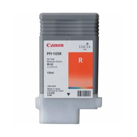 Product image for Canon PFI-105R (3006B005AA) Red Original Ink Cartridge - Small