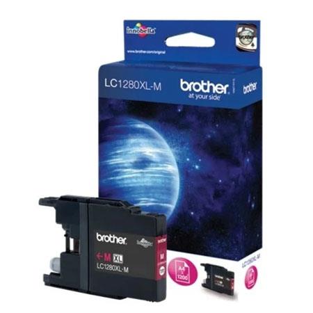 Product image for Brother LC1280XLM Magenta Original High Yield Ink Cartridge - Small