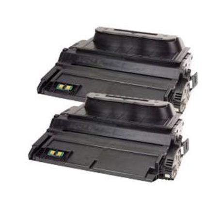 Product image for 999inks Compatible Twin Pack HP 38A High Capacity Laser Toner Cartridges - Small