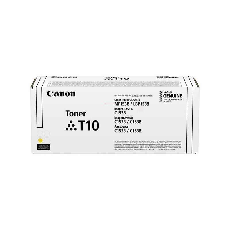 Product image for Canon T10 Yellow Original Laser Toner Cartridge - Small