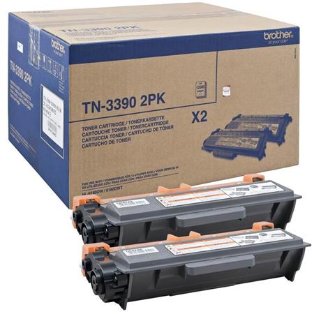 Product image for Brother TN3390 Black Original Extra High Capacity Toner Cartridge - Twin - Small