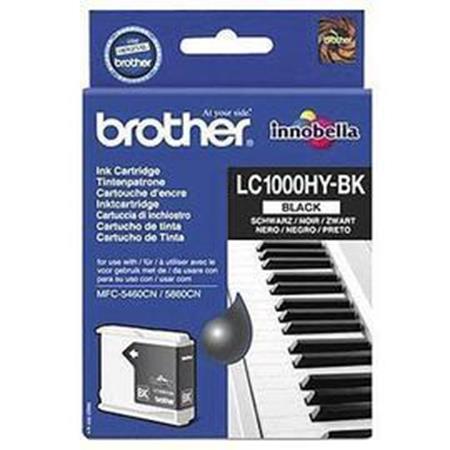Product image for Brother LC1000HYBK High Capacity Black Original Ink Cartridge - Small