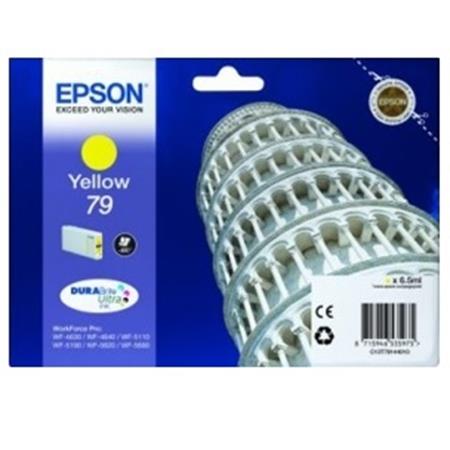 Product image for Epson 79 (T7914) Yellow Original Standard Capacity Ink Cartridge - Small