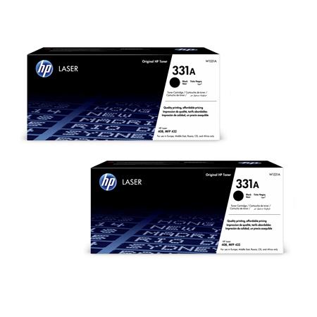 Product image for HP 331A/W1331A Black Original Standard Capacity Laser Toner Cartridges Twin Pack - Small