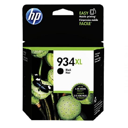 Product image for HP 934XL Black Original High Capacity Ink Cartridge - Small