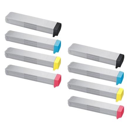 Product image for 999inks Compatible Multipack Samsung CLT-K-Y6062S 2 Full Sets Laser Toner Cartridges - Small